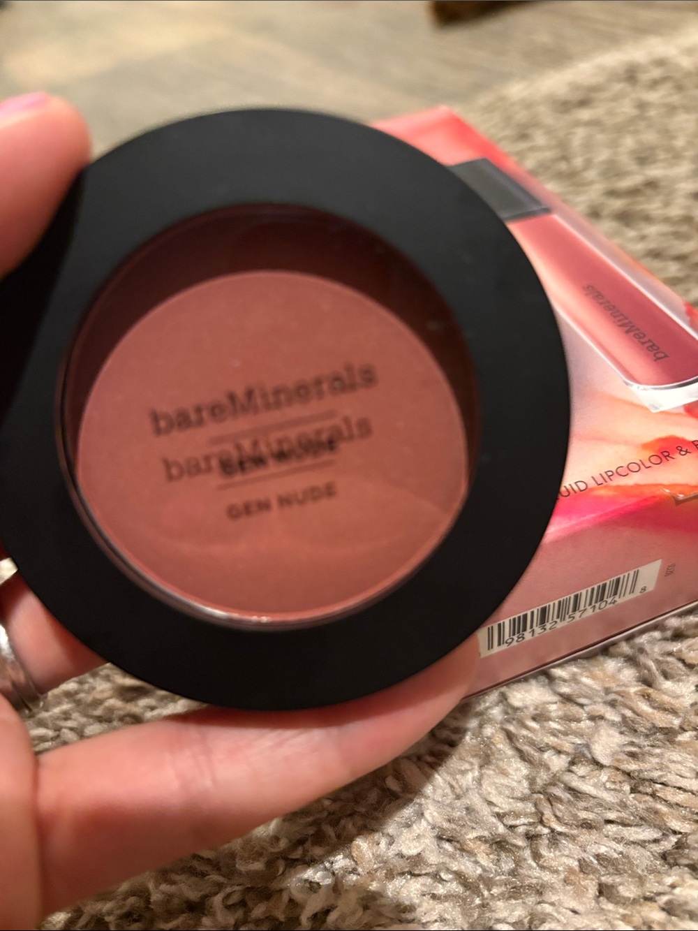 FREE in bundle NWT bareMinerals Gen Nude Blush — Warm Rose - Picture 3 of 5